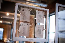 vintage window and chicken wire seating chart for diy brides