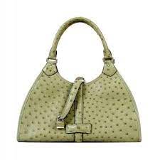 loewe 挂锁饰粉绿色鸵鸟皮单肩包 罗威单肩包 箱包 vogue时尚网 bags louis vuitton damier shoulder bag