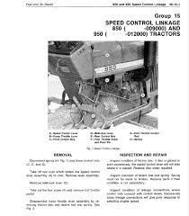 John Deere 850 900hc 950 And 1050 Tractors Service Manual Tm 1192