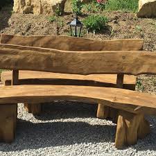 Due to weather and continued use, there may be times that your garden bench is damaged. Garden Bench For The Patio Front Of The House Solid Oak Memorial Bench