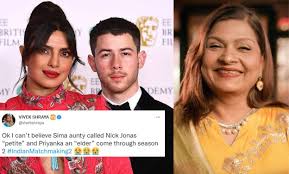Indian Matchmakings Sima Taparia Dissing Priyanka Chopra-Nick Jonas Match  Due to Age Gap Riles Up Twitter - Entertainment