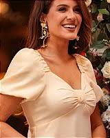 Vestido Curto Em Linen Balone Donna Ritz