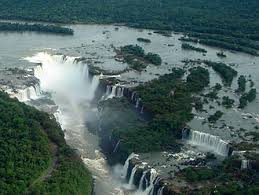 It cuts through half of south america. Parana Basin Wikipedia