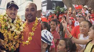The national rugby league (nrl) has today advised brisbane broncos player kotoni staggs that he will not be permitted to. Tonga Star Meets His Father For The First Time As Kingdom Celebrates Historic Win Over Australia 1 News Tvnz