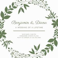 Your wedding invite can reflect the theme of your wedding, whatever that may be. Wedding Invitation Templates To Customize For Free Canva