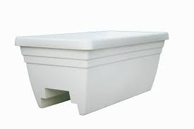 Shop for deck & railing planters in outdoor planters. 24 Sonoma Deck Rail Planter White Southern Patio