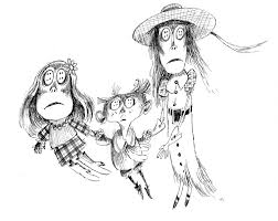 The prodigal son colouring sheet. Art Of Coraline