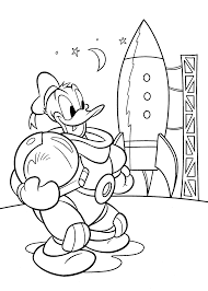 Donald Duck Astronaut Coloring Pages For Kids Printable Free Disney Coloring Pages Coloring Pages Inspirational Cartoon Coloring Pages