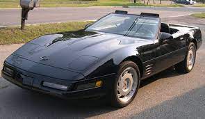 1991 Black Corvette Black Corvette Corvette Convertible Chevy Corvette