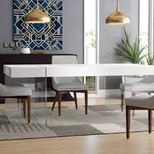 Modern tables are inherently fond of contemporary homes, however, you'll find a variety of tables to match just about any dining room aesthetic. Allmodern Domenica Modern Dining Table Reviews Wayfair Ca
