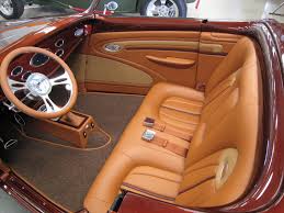 Custom Hotrod Interior Street Rod Interior Car Upholstery Custom Car Interior