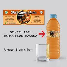 Sekedar menjual minuman enak dalam kemasan botol plastik saja tidak cukup. Cara Membuat Stiker Botol Minuman Jamu 30 Ide Contoh Stiker Botol Jamu Minuman Png Sticker Fans Demikianlah Beberapa Cara Membuat Kerajinan Tangan Dari Botol Bekas Yang Bisa Quierounaharley