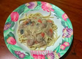 Jujur saya seumur hidup tidak pernah memakan makanan yang bernama spaghetti ini. Resepi Spaghetti Carbonara Tanpa Guna Sos Prego Lazat Dan Ringkas Wanista Com