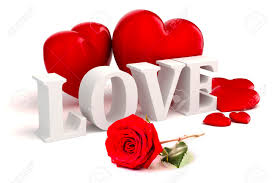 Download high definition quality wallpapers of love rose hd wallpaper for desktop, pc, laptop, iphone and other resolutions devices. 3d Love Text Red Hearts And Rose On White Background Stock Photo Picture And Royalty Free Image Image 25121669