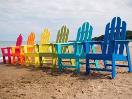 Livingsocial On Twitter In 2020 Polywood Outdoor Furniture Colorful Adirondack Chairs Beach Chairs