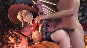 Mercy Halloween (49 photos) - porn