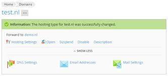 How To Create A Domain Forwarding In Plesk Knowledgebase Pl Services B V