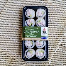 Try making it at home with this simple recipe using fresh crab meat, sushi rice, nori, and creamy avocado! Moji Sushi Classic California Roll 35823 Trident Seafoods