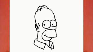Profissão:inspetor de segurança da usina nuclear de springfield no setor 7g. How To Draw Homer Simpson From The Simpsons Youtube
