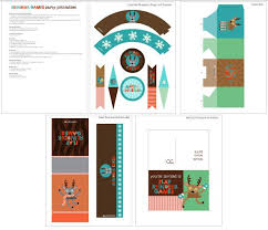 Follow the vibe and change your wallpaper every day! Reindeer Party Printables A Thrifty Mom Recipes Crafts Diy And More