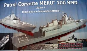 Malaysian Meko 100 Corvette Warship Littoral Royal Navy