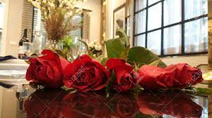 Select from premium home interior of the highest quality. Red Rose Flower On Table In Living Room Home Decoration Interior Design Stock Photo Picture And Royalty Free Image Image 120483164