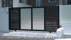 Usually, people recognize the interior design and luxury of the people living in, is through the main or entrance gate design of the house. Image Result For Modern Sliding Gates In Sri Lanka Front Gate Design Main Gate Design House Gate Design