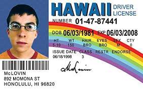 For the uninitiated, in the movie, the teenage fogell obtains a fake id. The Guy Who Played Mclovin Bumped Into A Guy With A Mclovin Sign At A Festival And It Was Extremely Awkward