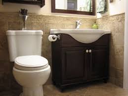 Half Bathroom Tile Ideas Half Tiled Wall Home Design Ideas Pictures Remodel And Decor Half Creative Deco Small Half Bathrooms Half Bathroom Decor Half Bathroom