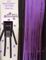 Nether fossils are fossils that generate in soul sand valleys. Diy Minecraft Birthday Party Decoration With Nether Portal Using Streamers And A Giant Enderma Geburtstagsparty Dekoration Minecraft Party Minecraft Geburtstag