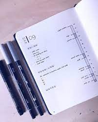 Bullet Journal Daily Log Bullet Journal Minimalist Bullet Journal Inspiration Bullet Journal