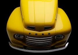 Image result for Federal Yellow 1950 Truck
