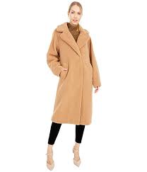 The coat you can get in two days. Calvin Klein Oversized Plaid Wool Coat With Button Closure Zappos Com