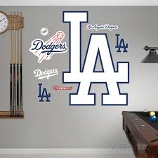 Los Angeles Dodgers Alternate Logo Wall Decal Allposters Com Logo Wall Sports Wall Decor Wall Stickers Sports