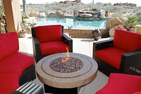 The cost is minimal and the rewards are many: Patio Furniture Set With Fire Pit Fireplace Design Ideas