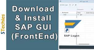 I am searching sap gui latest version on service.sap.com, but i am not able to search it. Sap Gui Frontend Download Install Configure For Windows