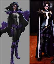 Huntress Birds Of Prey Cosplay Huntress Dc Batman Cosplay Comparison By Narayu Deviantart Com On Deviantart Huntress Cosplay Batman Cosplay Cosplay