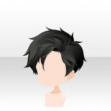 Short Black Hair Anime Hair Manga Hair Chibi Hair