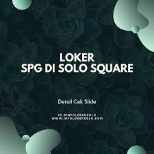 Info loker wardah yang selalu update. Lowongan Kerja Spg Solo Square Info Loker Solo