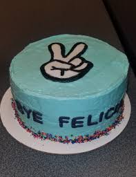 2 girls 1 finger is a shock video that has some reaction videos to it, and is somewhat known by many, the video was considered a sister to the original 2 girls 1 cup video, as it was on a one page website owned by the same guy that hosted infamous shock videos similar to the name of 2 girls 1 cup. Bye Felicia Cake Divorce Cake Going Away Cakes Funny Cake