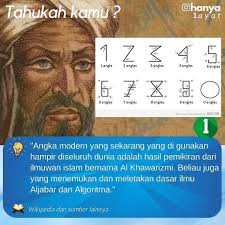 Maybe you would like to learn more about one of these? Tahukah Kamu Penemu Angka Modern Yang Digunakan Hingga Sekarang Posgar Com