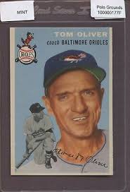 1954 Topps Tom Oliver MINT