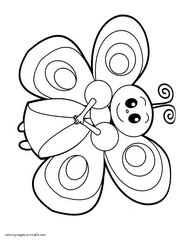 As your child colors each page, talk about how the how the homely caterpillar becomes the beautiful butterfly. Butterfly Coloring Pages Free Printable Pictures For Kids