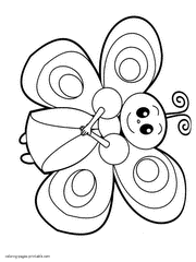 Butterfly Coloring Pages Free Printable Pictures For Kids Here are some free butterfly coloring pages for you to print out. butterfly coloring pages free