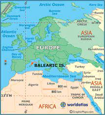 If you want to find the exact address for balearic islands use ''search on a map'' browser. Where Is Ibiza On The World Map Cyndiimenna
