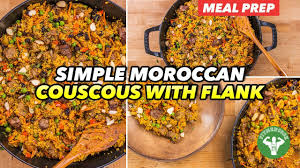 Go to best tahini sauce. Meal Prep Moroccan Couscous Recipe With Flank Steak Motivated To Lose Weight