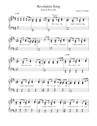 Open the eys of my heart lord christmas songs (at end of book) our god reigns pour out my heart power of your love praise ye the lord prince of peace refiners fire revelation 19 revelation song sanctuary seek ye first shine jesus shine the first noel shout to the lord shout to the north step by step take my life and let it be Revelation Song Sheet Music For Piano Solo Musescore Com