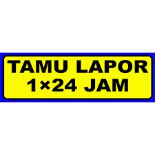Stiker pintu harap ditutup,tamu harap lapor.7,5x23cm sign rambu k3. Harga Tamu Wajib Lapor Terbaru Agustus 2021 Biggo Indonesia