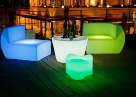 The battery powered glow table is easily portable and runs off a powerful lithium ion battery. Illuminati Led Glow Coffee Table Led Furniture