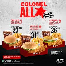 Hal ini yang membuat para pelanggannya merasa tidak bosan dengan menu yang disediakan. Kfc Jagonya Ayam ×'××××××¨ Colonel All Star Adalah Jawaban Dari Ngidamnya Kamu Sama Menu Menu Kfc Tanpa Harus Boros Order Menu Satu Per Satu Ketiga Paket Yang Super Lengkap Ini Isinya Udah Pas